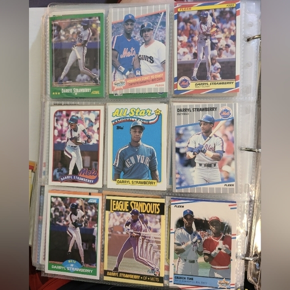 Collection of Darrell Strawberry baseball cards total of 54 cards - Picture 2 of 7